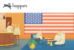 Airfare forecast app Hopper expands into lodging sector with immersive UX