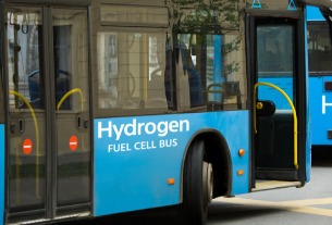 Shanghai's 'Tesla town' opens first hydrogen bus routes