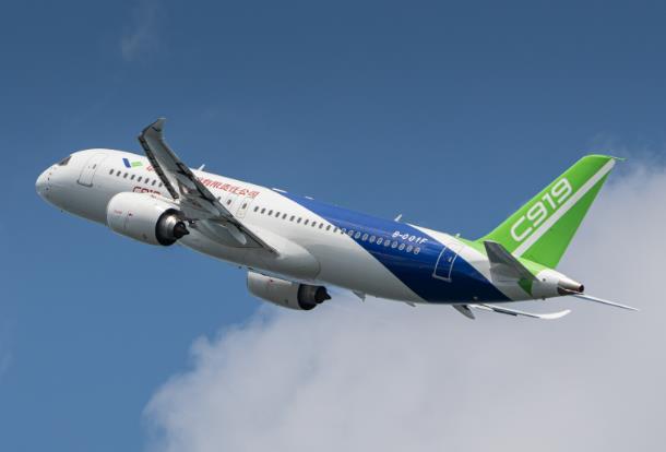 COMAC C919 will make first revenue flight outside mainland China in June