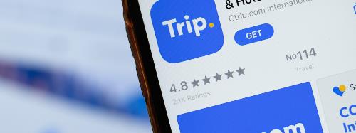 Trip.com surges to near top 3 in South Korean market